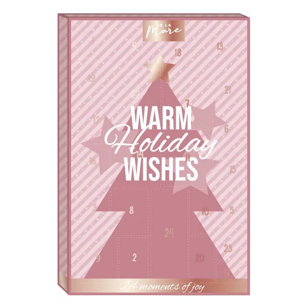 De La Mare Calendario de Adviento 24 Días Warm Holiday Wishes